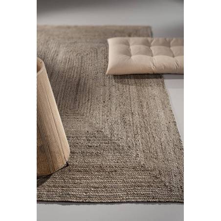 Χαλί Καλοκαρινό (160x230) Guy Laroche Native Grey | ΑΡΧΟΝΤΙΚΟ