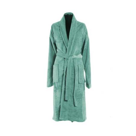 Μπουρνούζι Με Γιακα Status 1164-Green Medium - NEF-NEF Homeware