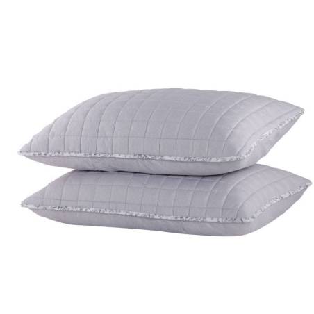 Μαξιλαροθήκη Σετ 2 Τεμαχιων Darling Grey Υφασμα: 100% Μiκροινες - Εσωτ: 100% Πολυεστερ