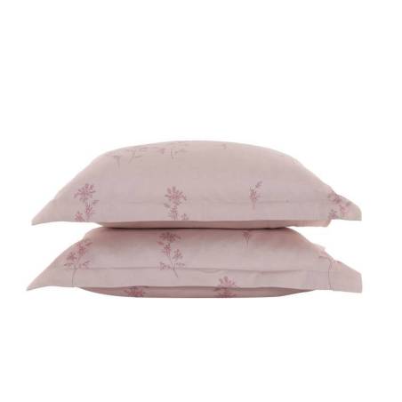 Μαξιλαροθηκh Meredith 52X72 Peach 100% Βαμβάκι