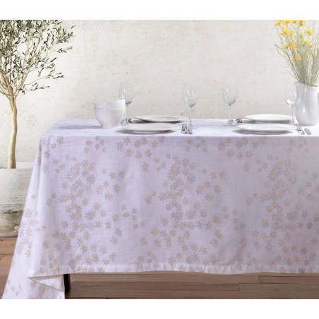 Τραπεζομάντηλο Daisario 150X250 Grey 100% Βαμβάκι