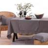 Τραπεζομάντηλο Minimal 140X140 Grey 100% Βαμβάκι