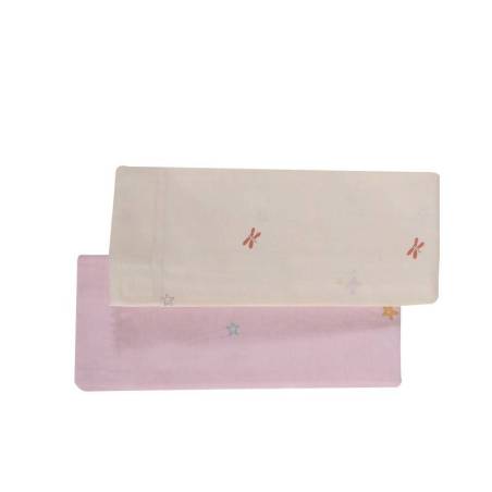 Βρεφικά Σετ Σεντόνια Λικνου 2τμχ Magic World Yellow 100% Βαμβάκι