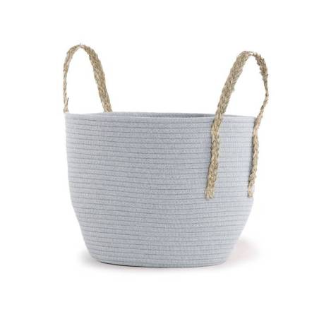 Καλαθι Volcano 35X28 Grey 100% Πολυεστερας