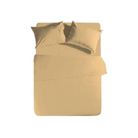 Σεντόνι Μονό Με Λαστιχο Basic 100χ200+30 1184-yellow 100% Βαμβάκι
