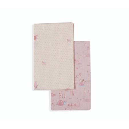 ΒΡΕΦΙΚΑ ΣΕΤ ΣΕΝΤΟΝΙΑ ΛΙΚΝΟΥ 2ΤΜΧ WATER LILLY 100% ΒΑΜΒΑΚΙ YELLOW