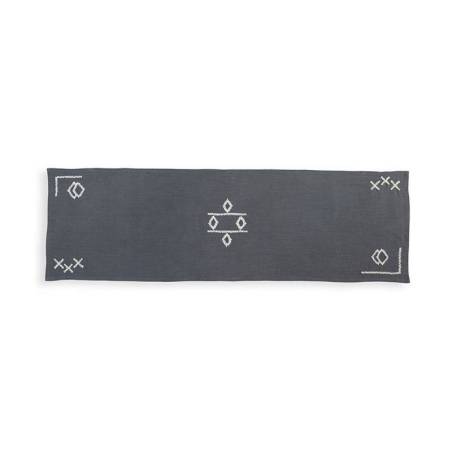 Τραβερσα Laoura 45X150 100% Bambaki Grey