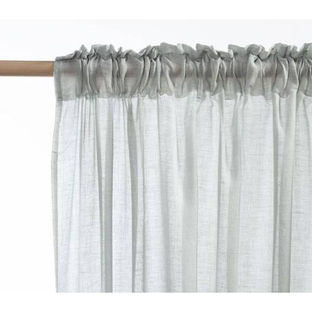 Κουρτίνα Δωματιου Dione 140X270 20%βαμβακι -80% Πολυεστερας Mint