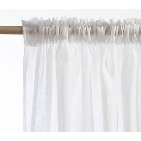 ΚΟΥΡΤΙΝΑ ΔΩΜΑΤΙΟΥ ROXANE 140X270 100% ΠΟΛΥΕΣΤΕΡΑΣ ECRU