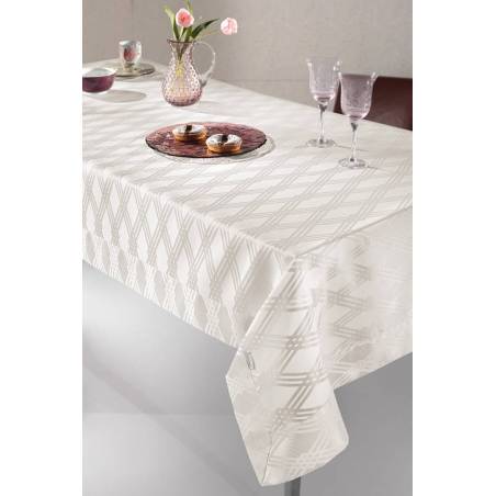 Τρ. Ottimo Ivory 160X320 100% Polyester Jacquard Guy Laroche