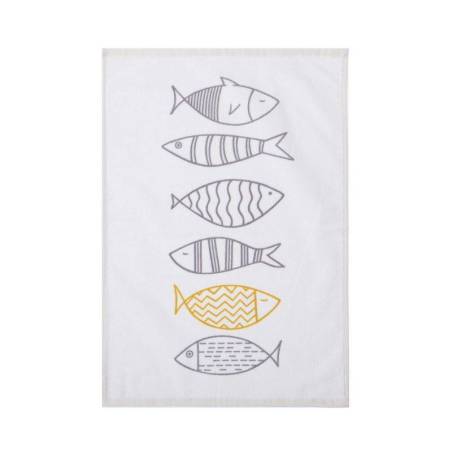 Ποτηρόπανο Βαμβ. Fish Style Βελουτε 40χ60