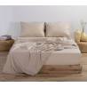 Σεντόνι Βαμβ.basic 170X270 - 730-beige - NEF-NEF Homeware