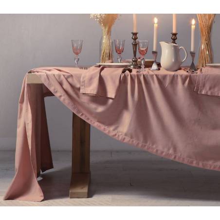 Τραπεζομάντηλο Βαμβ-λινο Cotton-linen 150X250 - English Rose - NEF-NEF Homeware