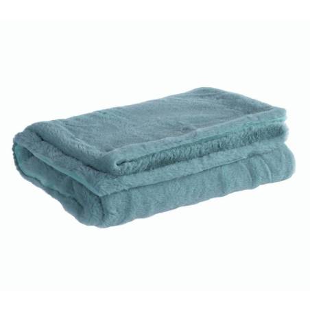 ΚΟΥΒΕΡΤΑ ΠΟΛ.RABBIT FUR HUG 80X110 - DUSTY AQUA - NEF-NEF HOMEWARE