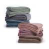 Κουβέρτα Fleece Μονή Cosy 100% Πολυεστερας Dusty Blue