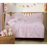 Βρεφικά Σετ Σεντόνια Κούνιας Cute Snail NEF-NEF Homeware - Pink