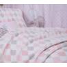 Βρεφική Κουβέρτα Fleece Αγκαλιάς Sweet Rhombus 75X110 NEF-NEF Homeware - Pink