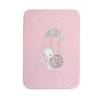 Βρεφική Κουβέρτα Αγκαλιάς Cute Snail 75X100 NEF-NEF Homeware - Pink