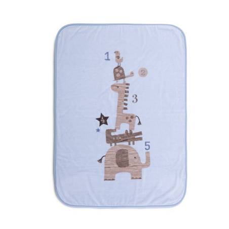 ΒΡΕΦΙΚΗ ΚΟΥΒΕΡΤΑ ΑΓΚΑΛΙΑΣ FAVORITE TOYS 75X100 NEF-NEF HOMEWARE - L.BLUE