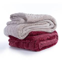 ΚΟΥΒΕΡΤΟΠΑΠΛΩΜΑ ΥΠΕΡΔΙΠΛΟ COMPOSE 220Χ240 NEF-NEF HOMEWARE - SANGRIA