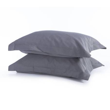 Μαξιλαροθήκες Σετ 2 Τεμαχιων Elements 24 52X72 NEF-NEF Homeware - Graffite