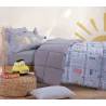 Παιδικό Πάπλωμα Μονό Velocity 160X220 NEF-NEF Homeware - Grey