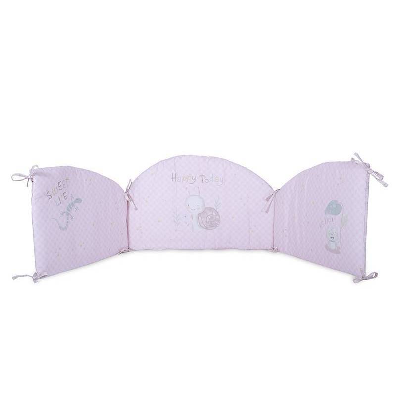 Παντα Κούνιας Cute Snail NEF-NEF Homeware - Pink