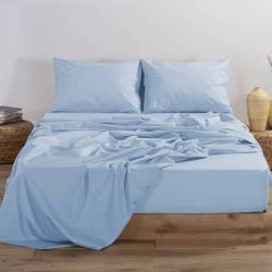 ΣΕΝΤΟΝΙ ΜΕΜΟΝΩΜΕΝΟ ΜΟΝΟ ΜΕ ΛΑΣΤΙΧΟ BASIC 100Χ200+30 NEF-NEF HOMEWARE - 1216-L.BLUE