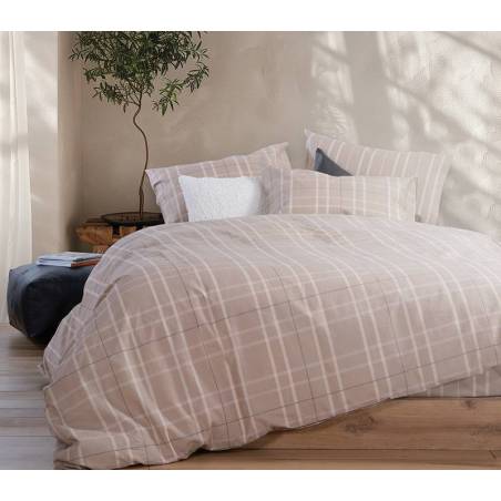 ΣΕΤ ΣΕΝΤΟΝΙΑ ΥΠΕΡΔΙΠΛΑ HIGHLAR ΜΕ ΛΑΣΤΙΧΟ NEF-NEF HOMEWARE - OLIVE