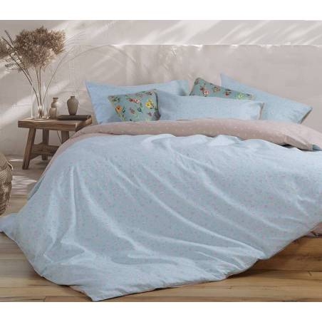 ΣΕΤ ΣΕΝΤΟΝΙΑ ΥΠΕΡΔΙΠΛΑ LORELAY ΜΕ ΛΑΣΤΙΧΟ NEF-NEF HOMEWARE - AQUA