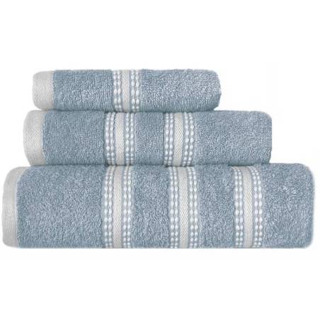 Πετσέτες Μπάνιου (Σετ 3τμχ) NEF-NEF Homeware Promise Dusty Aqua 480gsm