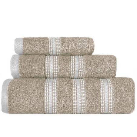 Πετσέτες Μπάνιου (Σετ 3τμχ) NEF-NEF Homeware Promise Beige 480gsm
