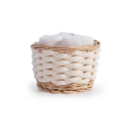 Καλαθακι Borra Με Λαβετες Σετ 5τμχ - Cream - NEF-NEF Homeware