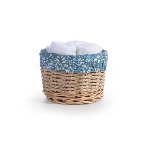 Καλαθακι Ethnia Με Λαβετες Σετ 5τμχ - White - NEF-NEF Homeware