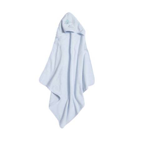 ΒΡΕΦΙΚΗ ΚΑΠΑ EXPLORE THE UNIVERSE 75X75 - L.BLUE - NEF-NEF HOMEWARE