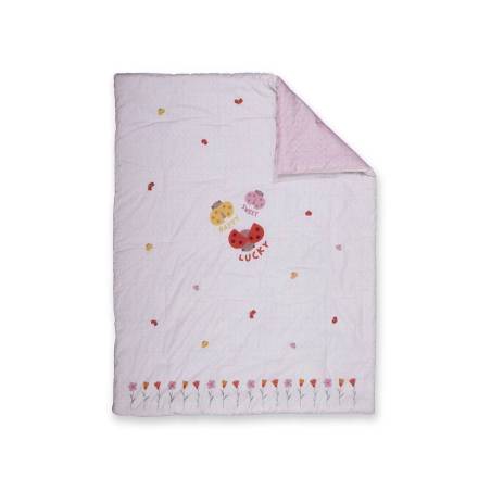 Βρεφικό Κουβερλί Lady Bug 110χ140 - Ecru - NEF-NEF Homeware