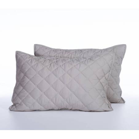 Μαξιλαροθήκες Σετ 2 Τεμαχιων Olga 52X72 - Grey - NEF-NEF Homeware
