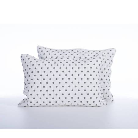 Μαξιλαροθήκες Σετ 2 Τεμαχιων Donter 52X72 - Grey - NEF-NEF Homeware