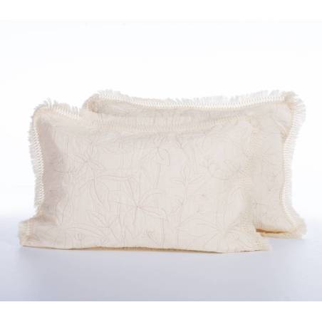 Μαξιλαροθήκες Σετ 2 Τεμαχιων Jamal 52X72 - Ecru - NEF-NEF Homeware