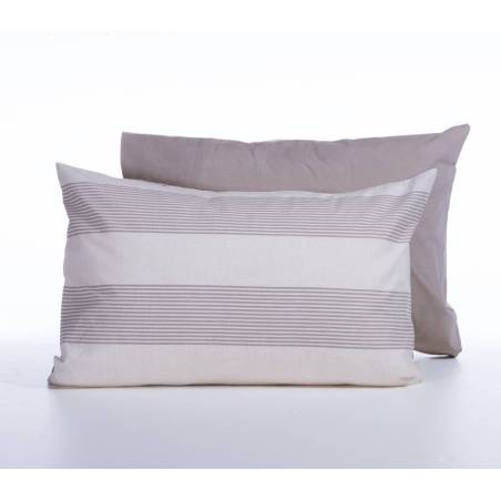 Μαξιλαροθήκη Casual Stripe 52χ72 - Ecru - NEF-NEF Homeware