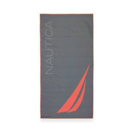 ΠΕΤΣΕΤΑ ΘΑΛΑΣΣΗΣ NAUTICA-NAU MAST 80X160 - GREY - NEF-NEF HOMEWARE