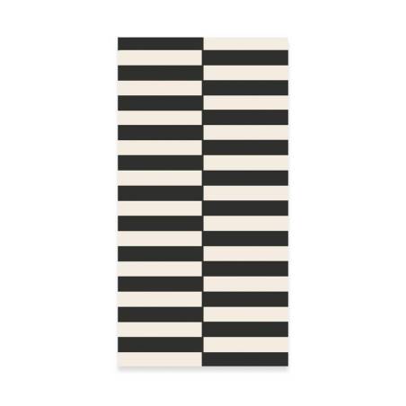 ΠΕΤΣΕΤΑ ΘΑΛΑΣΣΗΣ EQUAL 80X160 - ECRU/ANTHRACITE - NEF-NEF HOMEWARE