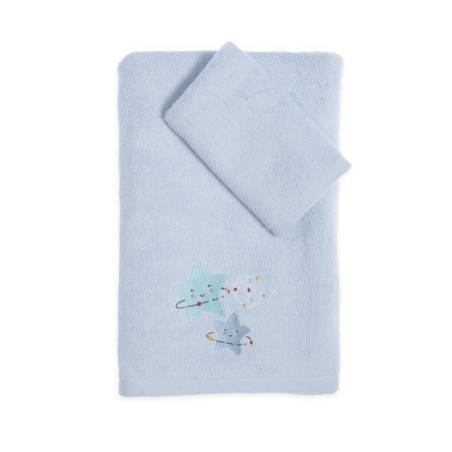 Βρεφικες Πετσέτες Σετ 2tmx Explore The Universe - L.blue - NEF-NEF Homeware