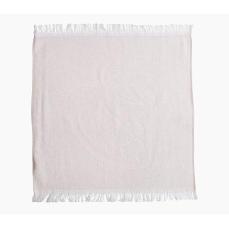 Ποτηρόπανο Sweet Strawberry 50χ50 - Ecru - NEF-NEF Homeware