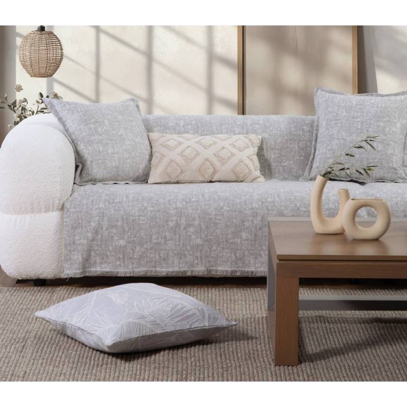 Ριχτάρι Τριθεσιου Καναπε Garcia 170X300 - Grey - NEF-NEF Homeware