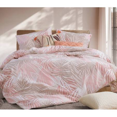 Σετ Σεντόνια Βαμβακερα Υπέρδιπλα Amazon Με Λαστιχο - Peach - NEF-NEF Homeware