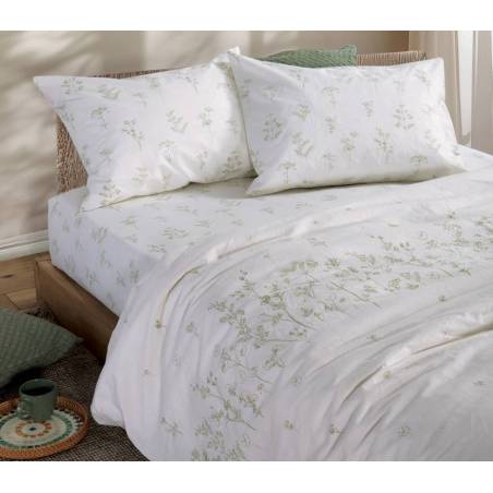 Σετ Σεντόνια Βαμβακερα Υπέρδιπλα Claris Με Λαστιχο - Ecru - NEF-NEF Homeware