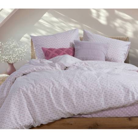 Σετ Σεντόνια Βαμβακερα Υπέρδιπλα Keylan Με Λαστιχο - Mauve - NEF-NEF Homeware