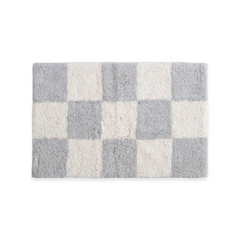 Χαλάκι Μπάνιου Chess 50X80 - L.grey - NEF-NEF Homeware
