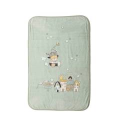 ΚΟΥΒΕΡΤΑ ΠΟΛ.LIFE IN THE CITY 75X100 - MISTY BLUE - NEF-NEF Homeware